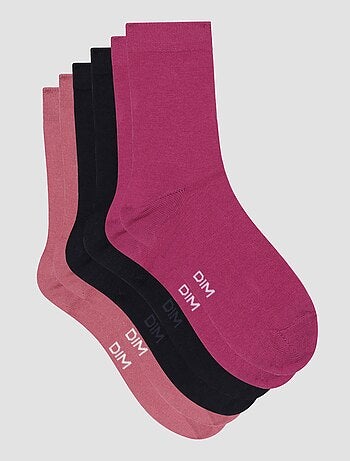Lote de 3 pares de meias 'Dim'