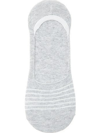 Lote de 3 pares de meias estampadas - Kiabi