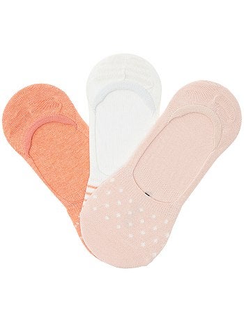 Lote de 3 pares de meias estampadas - Kiabi