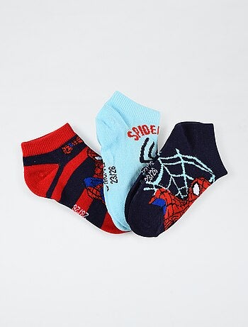 Lote de 3 pares de meias 'Homem-Aranha'