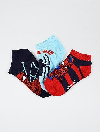 Lote de 3 pares de meias 'Homem-Aranha'