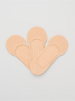 Lote de 3 pares de meias invisíveis - Kiabi