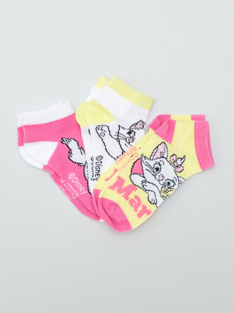Lote de 3 pares de meias 'Marie' ROSA - Kiabi