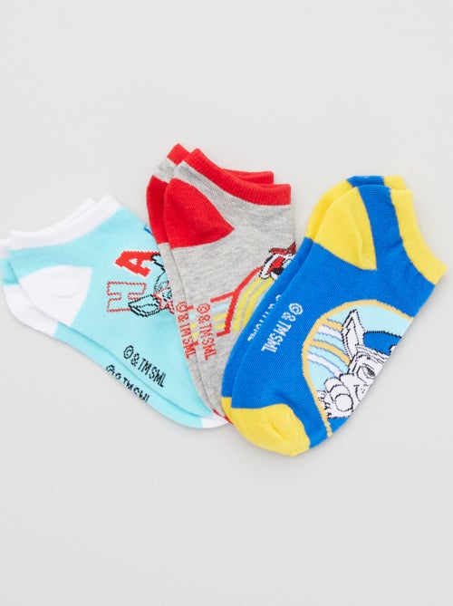 Lote de 3 pares de meias 'Patrulha Pata' - Kiabi