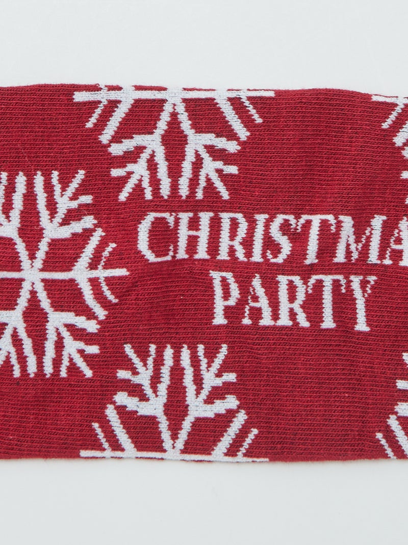 Lote de 3 pares de meias PRETO - Kiabi