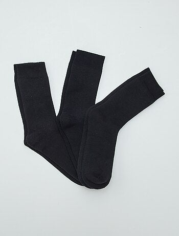 Lote de 3 pares de meias