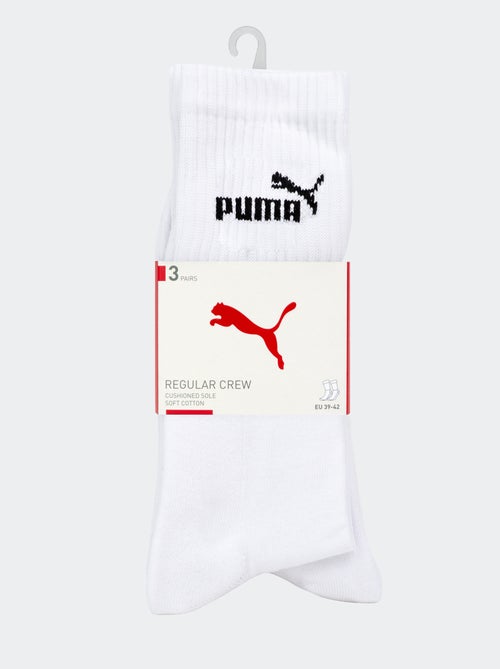 Lote de 3 pares de meias 'Puma' - Kiabi