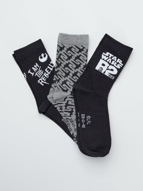 Lote de 3 pares de meias 'Star Wars' - Kiabi
