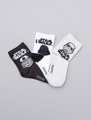 Lote de 3 pares de meias 'Star Wars' - Kiabi