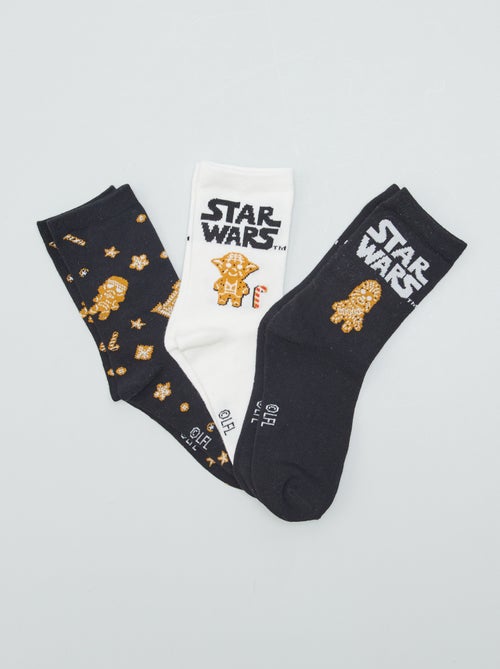 Lote de 3 pares de meias 'Star Wars' - Kiabi