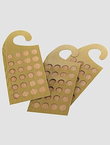 Lote de 3 placas para pendurar