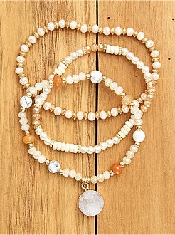 Lote de 3 pulseiras - Kiabi