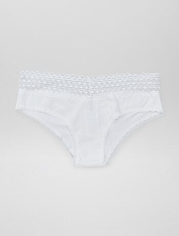 Lote de 3 shorties com renda