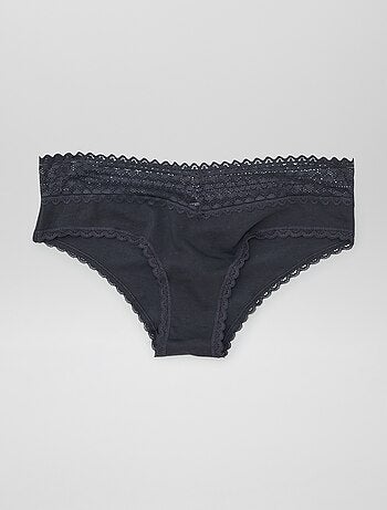 Lote de 3 shorties com renda