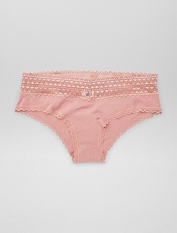 Lote de 3 shorties com renda