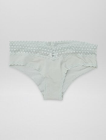 Lote de 3 shorties com renda