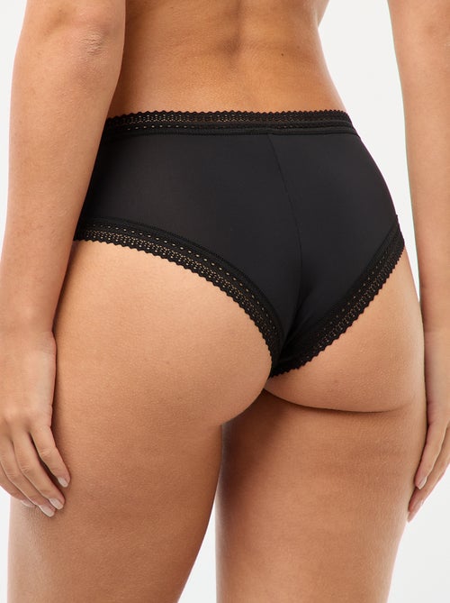 Lote de 3 shorties de microfibra estampados - Kiabi