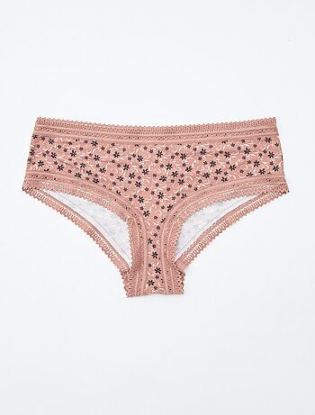 Lote de 3 shorties de microfibra estampados