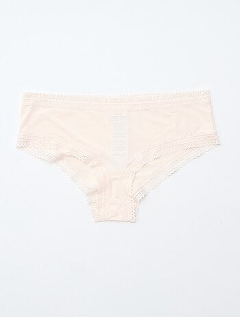 Lote de 3 shorties de microfibra estampados