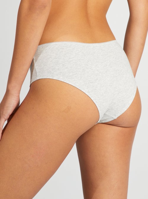 Lote de 3 shorties em algodão - Kiabi