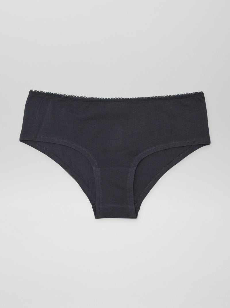 Lote de 3 shorties em algodão BEGE - Kiabi