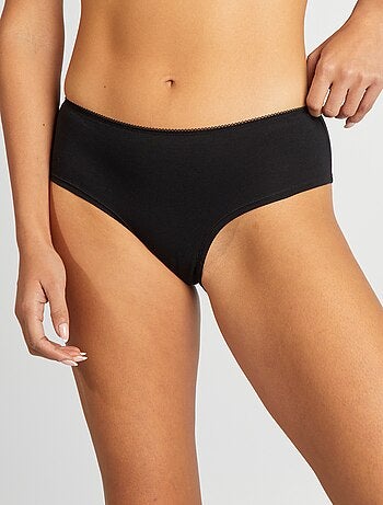 Lote de 3 shorties em algodão