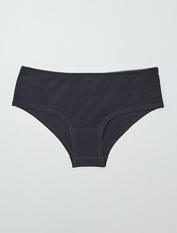 Lote de 3 shorties em algodão