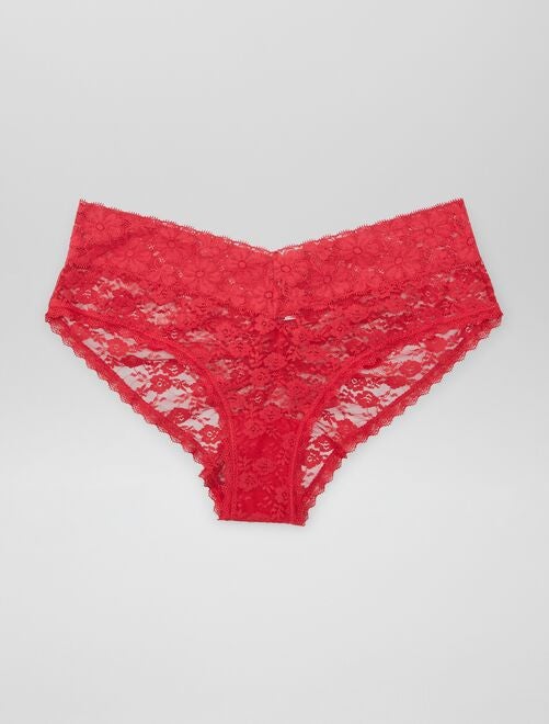 Roupa interior e lingerie - vermelho - Kiabi