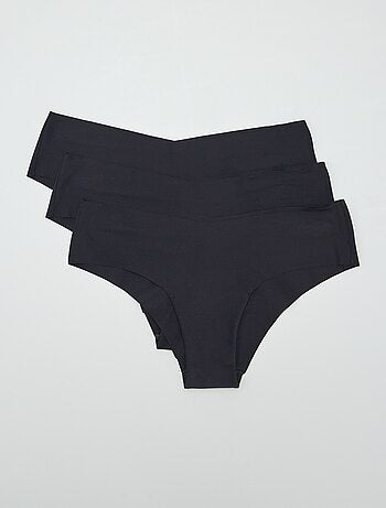 Lote de 3 shorties invisíveis