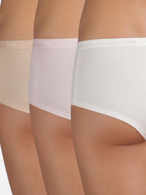 Lote de 3 shorties lisos 'DIM' - Kiabi