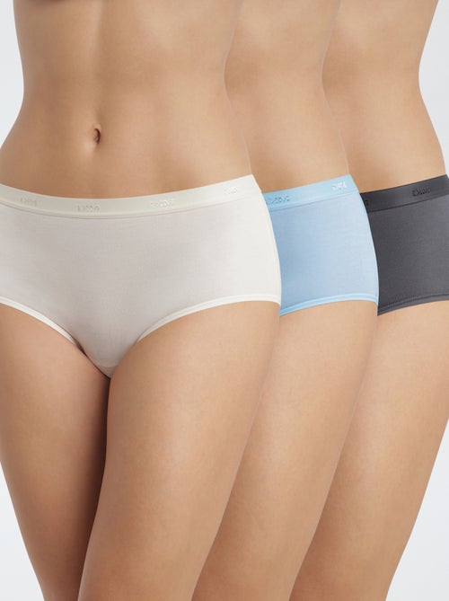 Lote de 3 shorties lisos 'DIM' - Kiabi