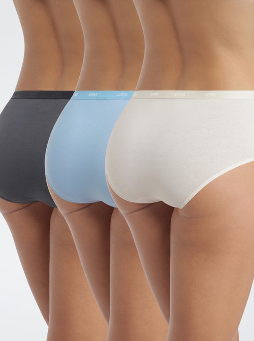 Lote de 3 shorties lisos 'DIM' - Kiabi