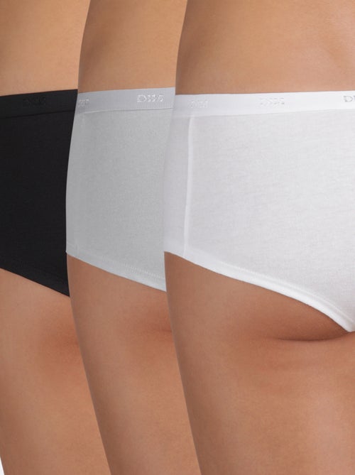 Lote de 3 shorties lisos 'DIM' - Kiabi