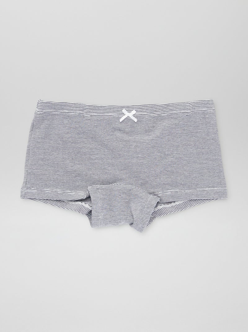 Lote de 3 shorties PRETO - Kiabi