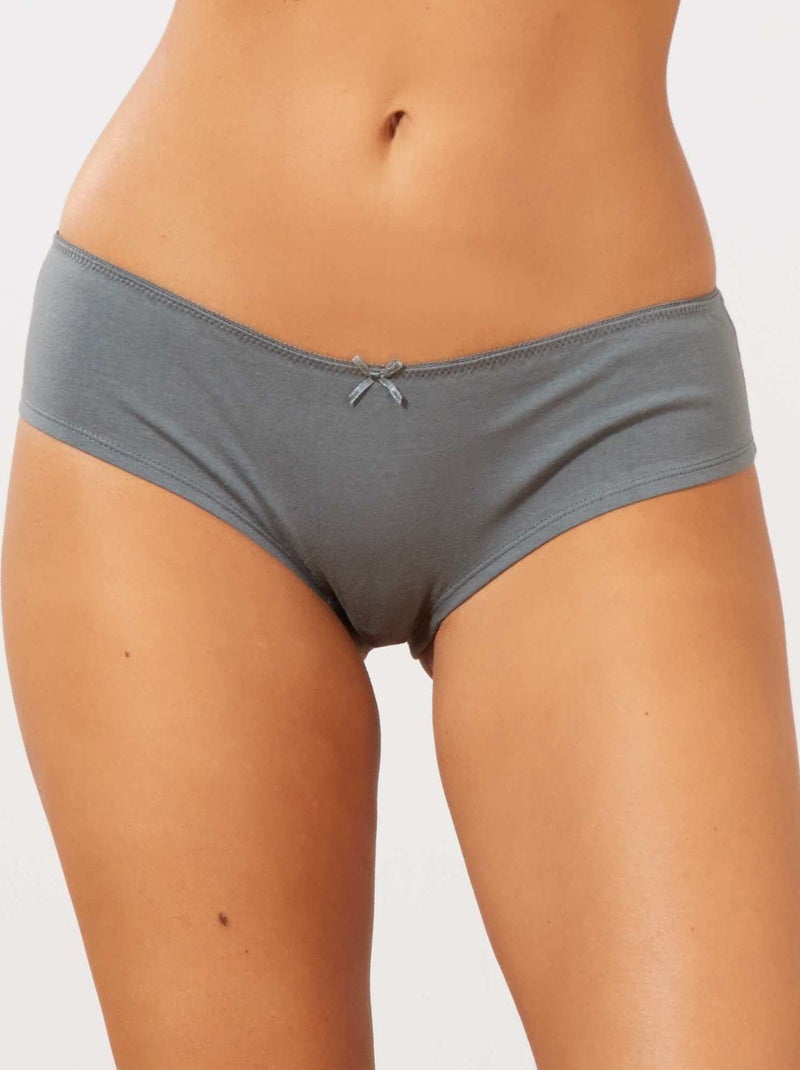 Lote de 3 shorties Verde - Kiabi