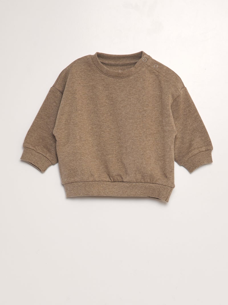 Lote de 3 sweatshirts lisas BEGE - Kiabi