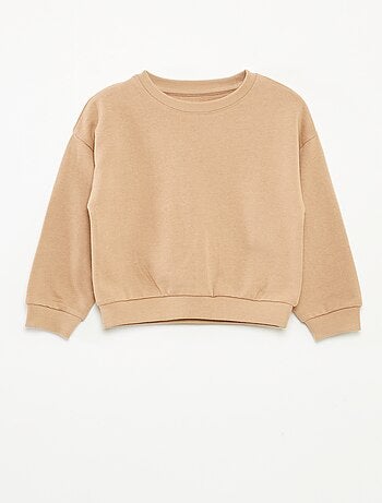 Lote de 3 sweatshirts lisas em moletão leve - 3 peças