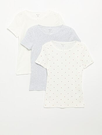 Lote de 3 t-shirts