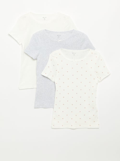 Lote de 3 t-shirts - Kiabi