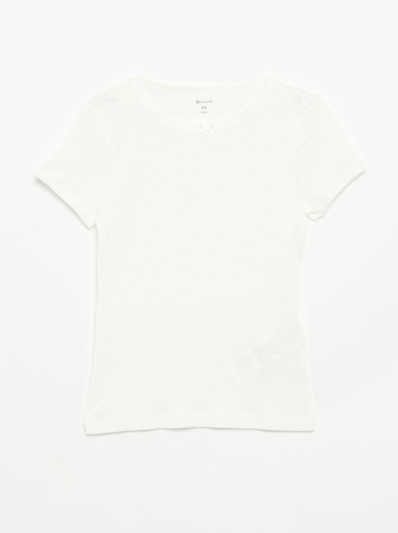 Lote de 3 t-shirts Bege - Kiabi