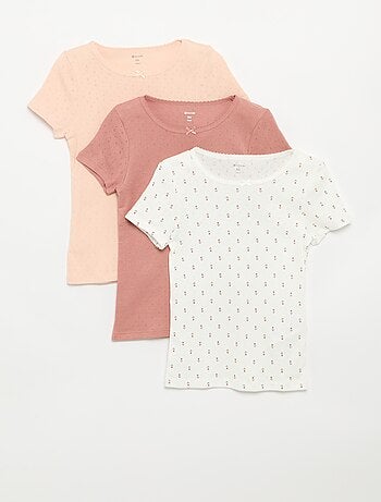 Lote de 3 t-shirts