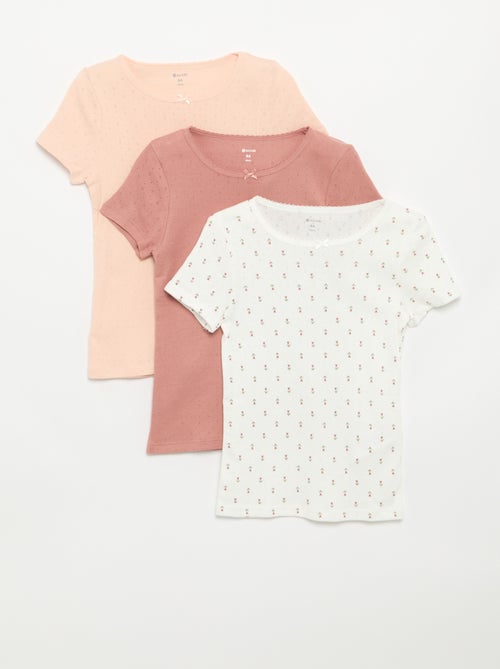 Lote de 3 t-shirts - Kiabi