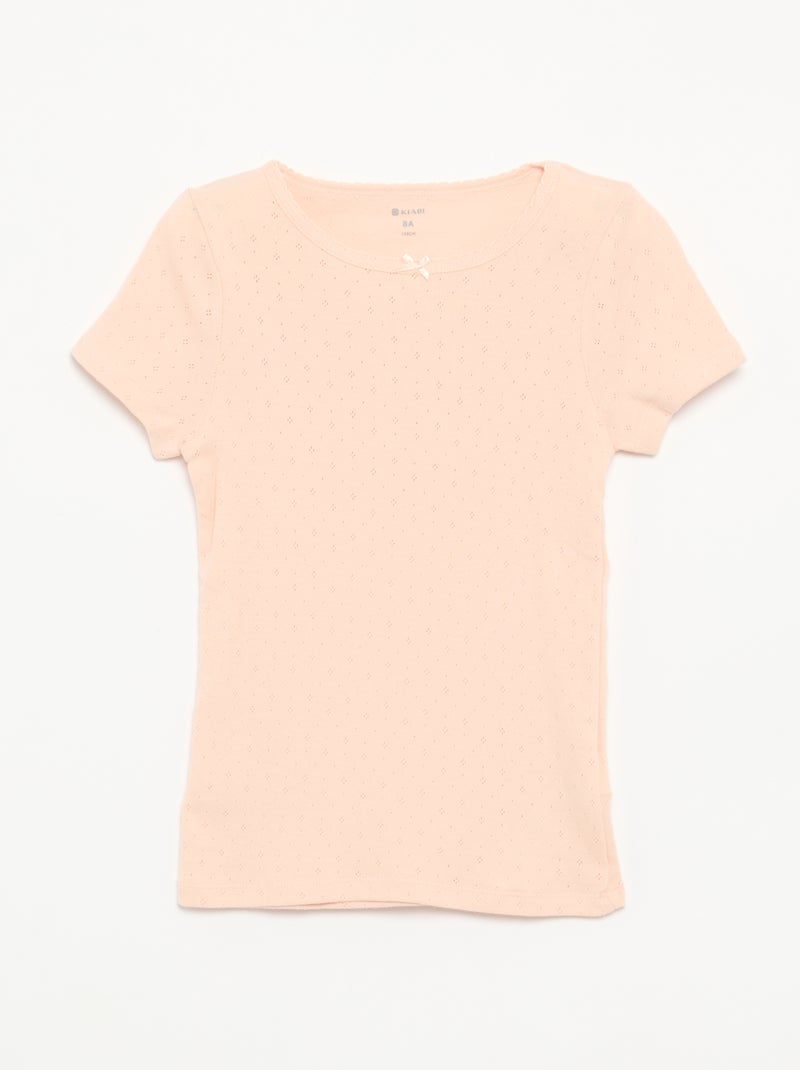 Lote de 3 t-shirts Bege - Kiabi