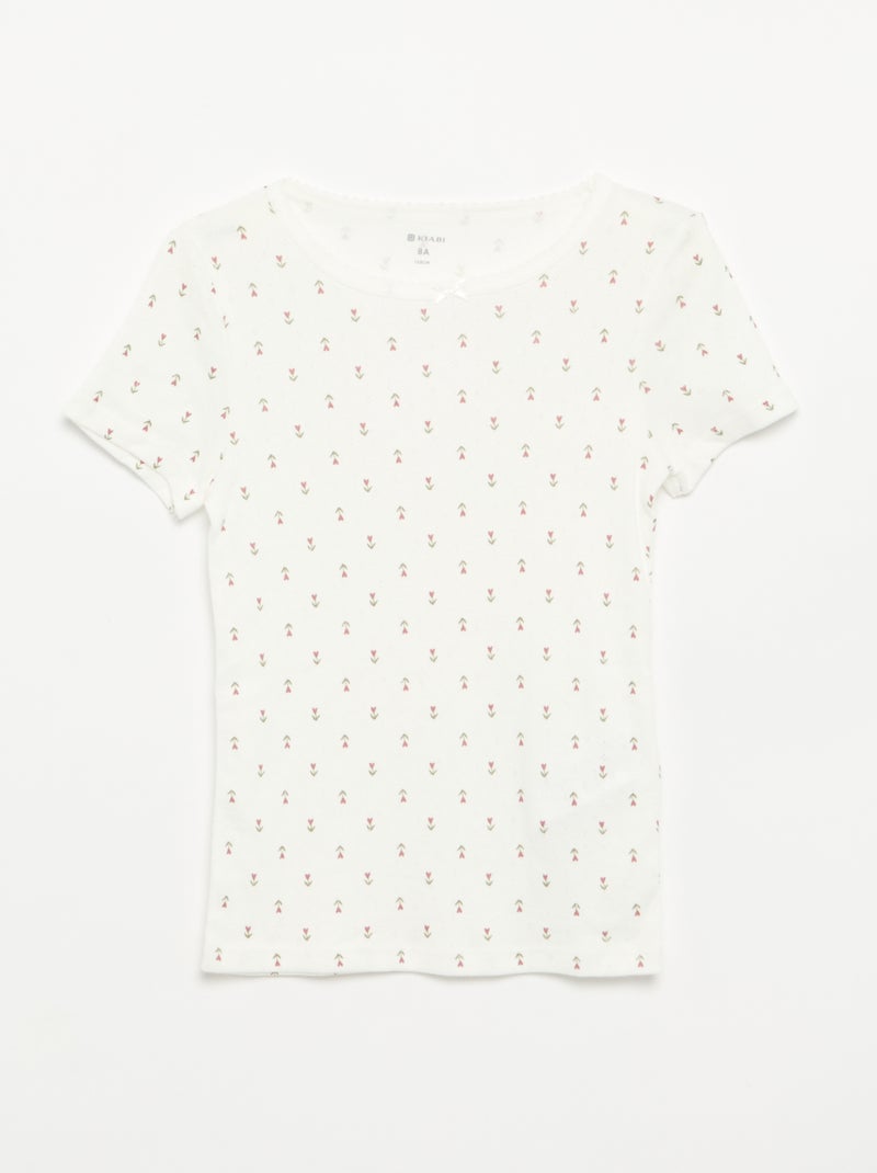 Lote de 3 t-shirts Bege - Kiabi