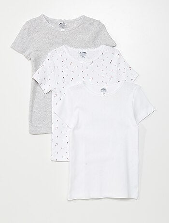 Lote de 3 t-shirts