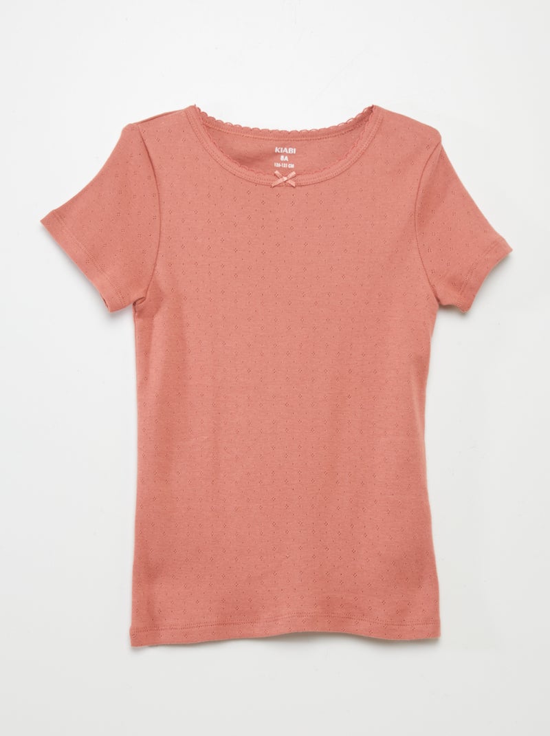 Lote de 3 t-shirts BRANCO - Kiabi