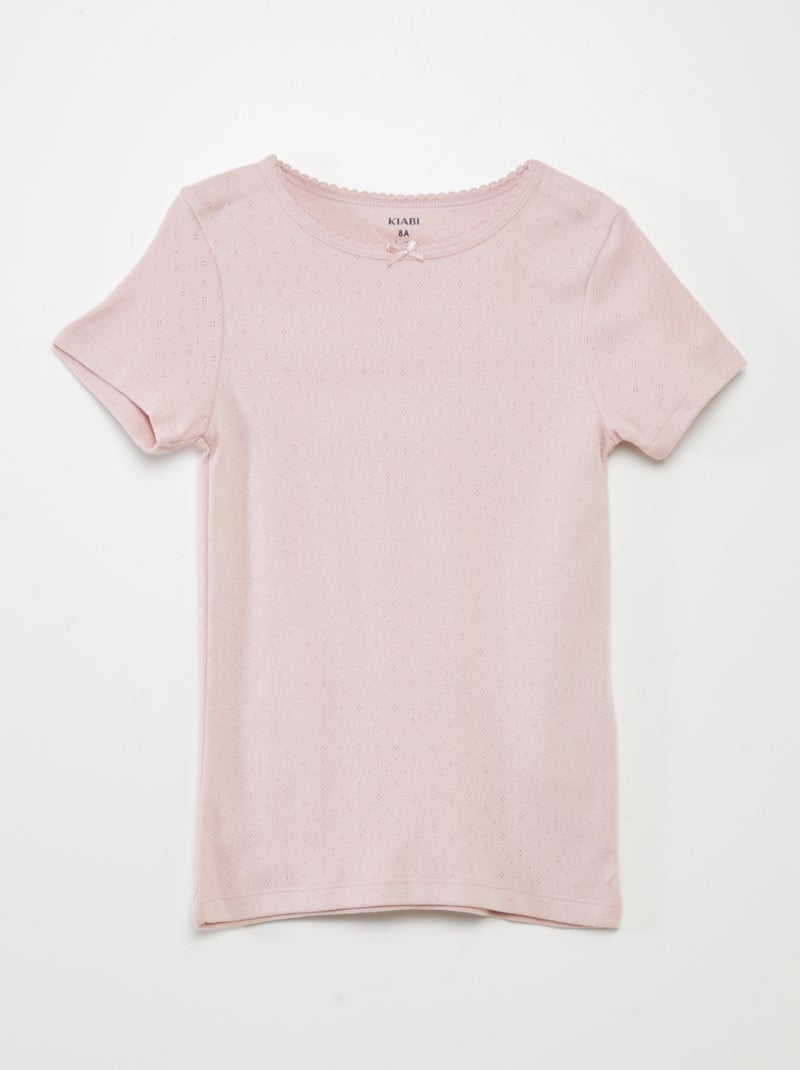 Lote de 3 t-shirts BRANCO - Kiabi