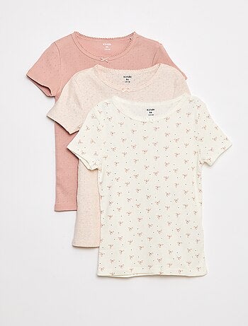 Lote de 3 t-shirts