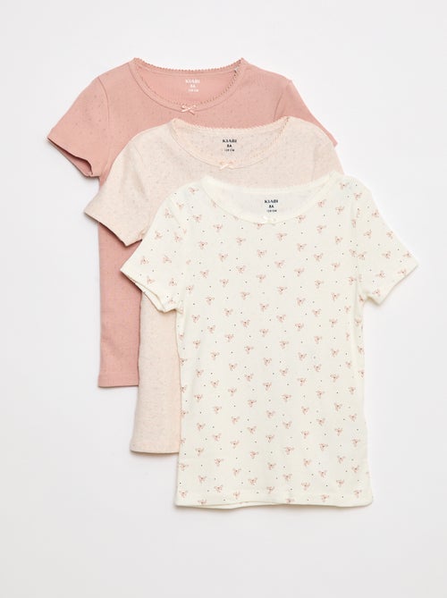 Lote de 3 t-shirts - Kiabi