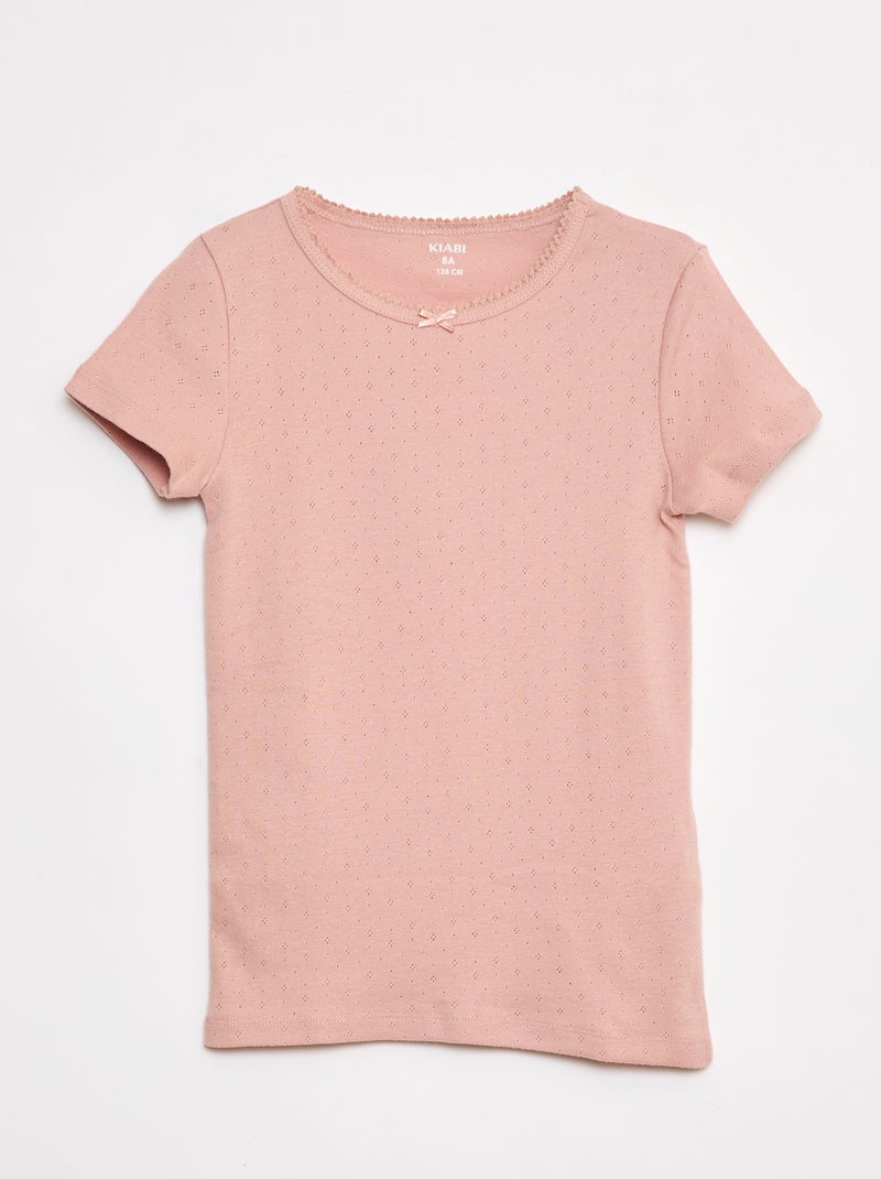 Lote de 3 t-shirts Branco - Kiabi